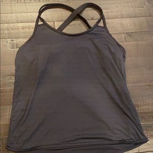 Athleta with built in bra athletic tank top!